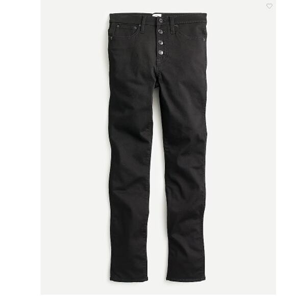 J. Crew Denim - J. Crew 9" Vintage Straight Jeans in Black Size 28